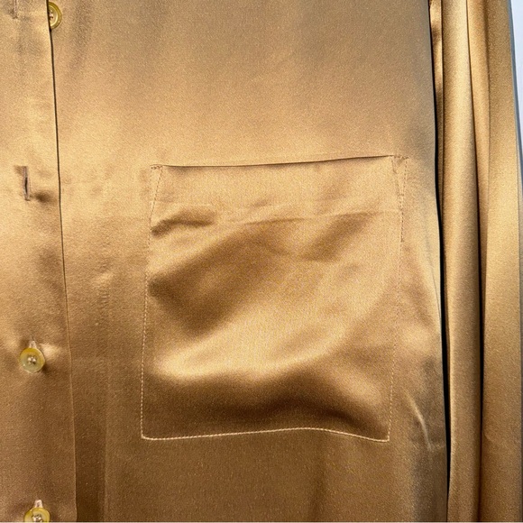 Talbots 100% silk shirt - Picture 5 of 11